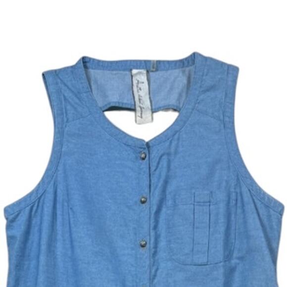 Aratta Blue and Pink Dress | Size S - Picture 3 of 6